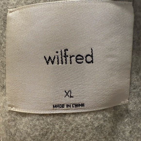 NWOT WILFRED
ARITZIA)The Cocoon Coat - Virgin Wool Cashmere Heather XL - Picture 10 of 16